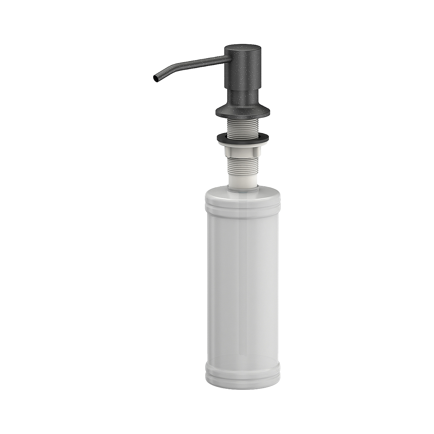 Dozownik do płynów CHEF, czarny, 350 ml