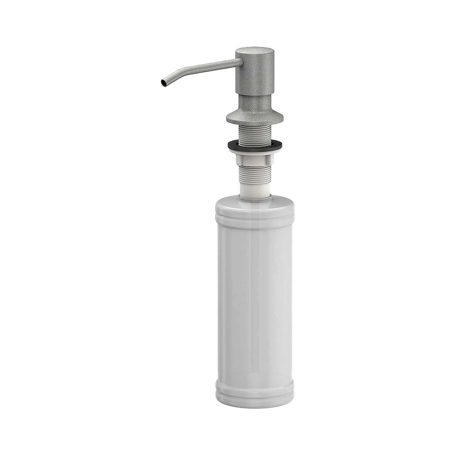 Dozownik do płynów CHEF, szary, 350 ml