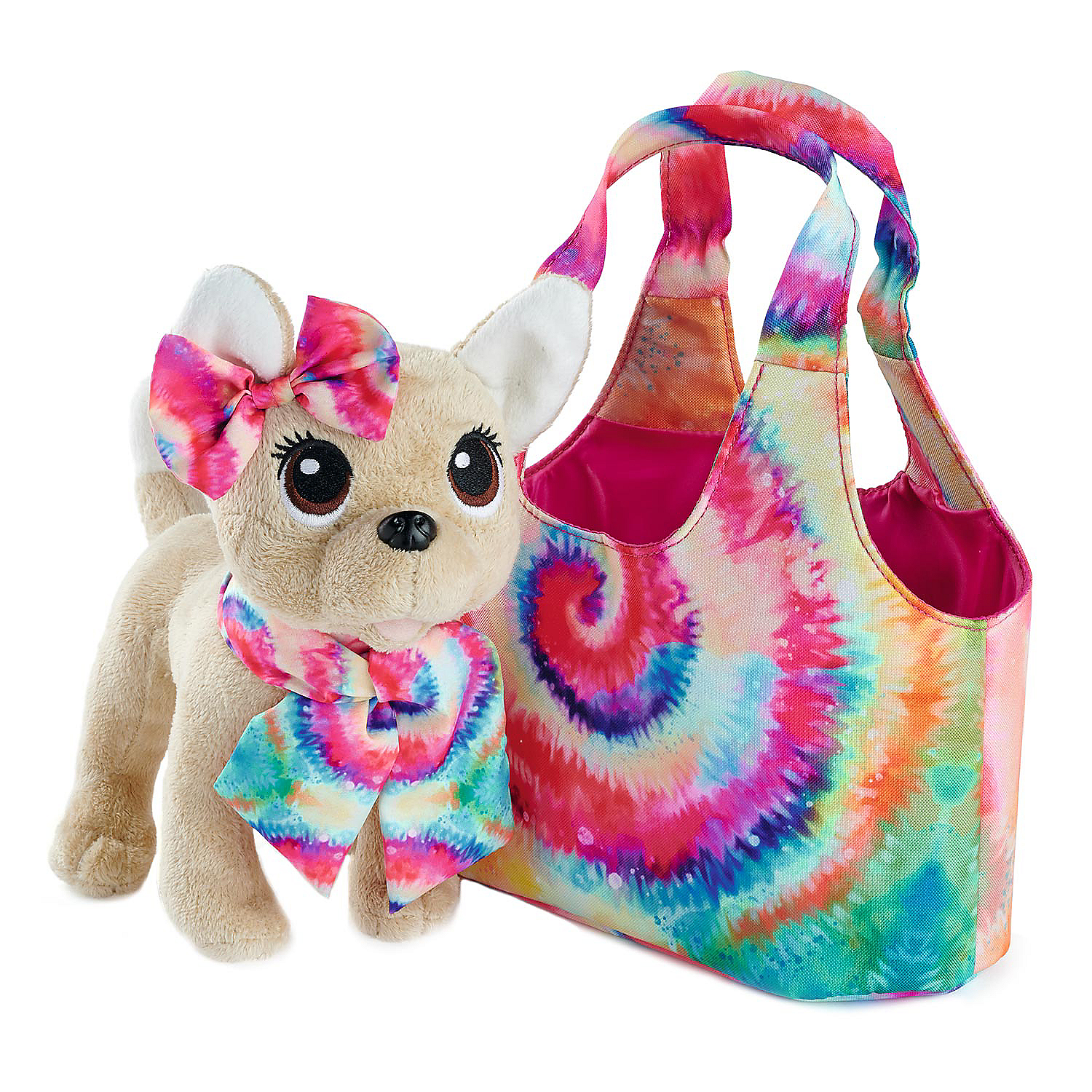 Chihuahua pluszowy piesek w torbie, Batik Style