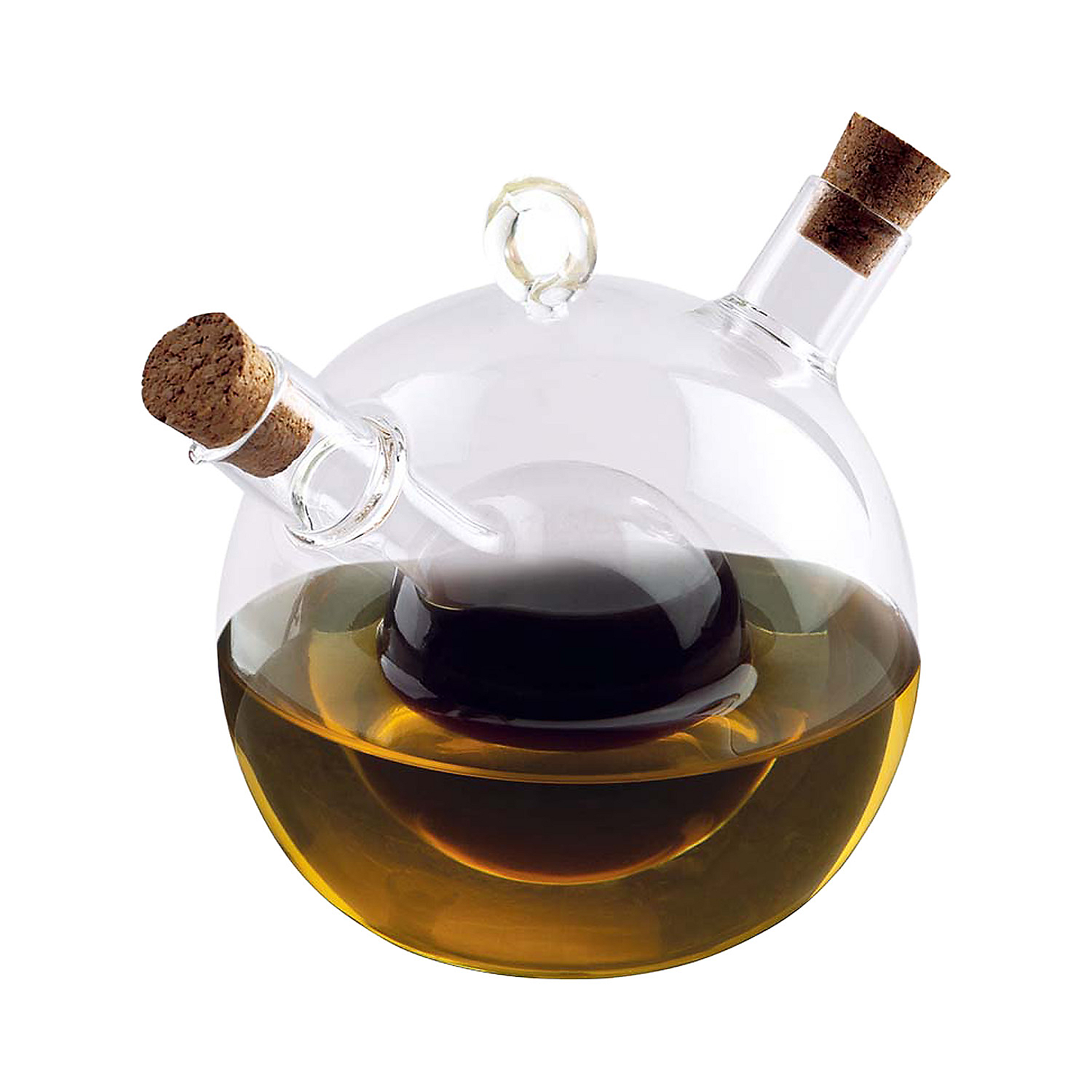 Butelka do oliwy / oleju, 50 ml, 350 ml, 2 w 1, szklana