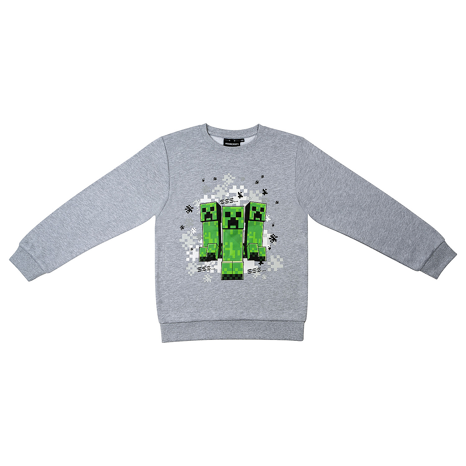 Bluza Minecraft, 146 cm, wzór Creeper 1, z długim rękawem