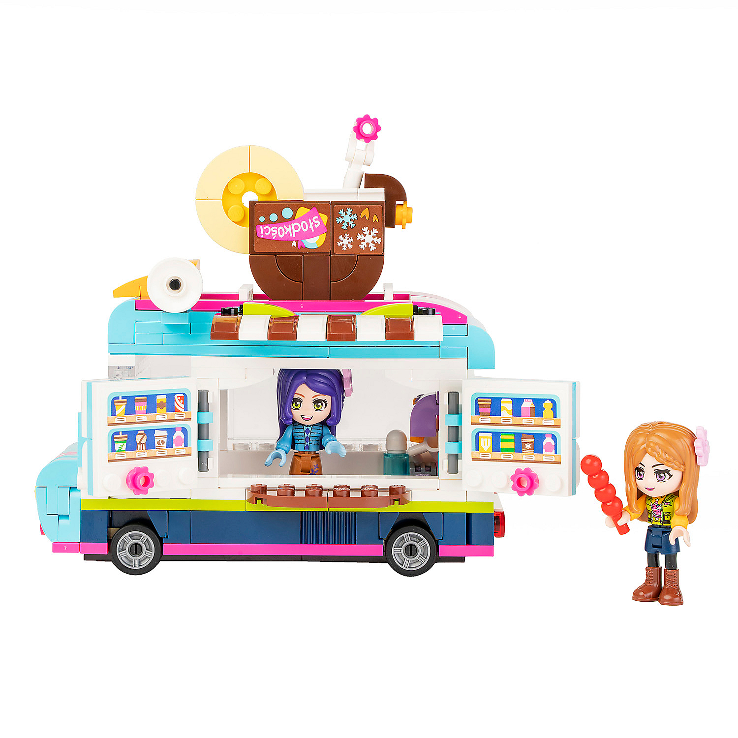 Klocki miasto marzeń - samochód z napojami, 332 elementy