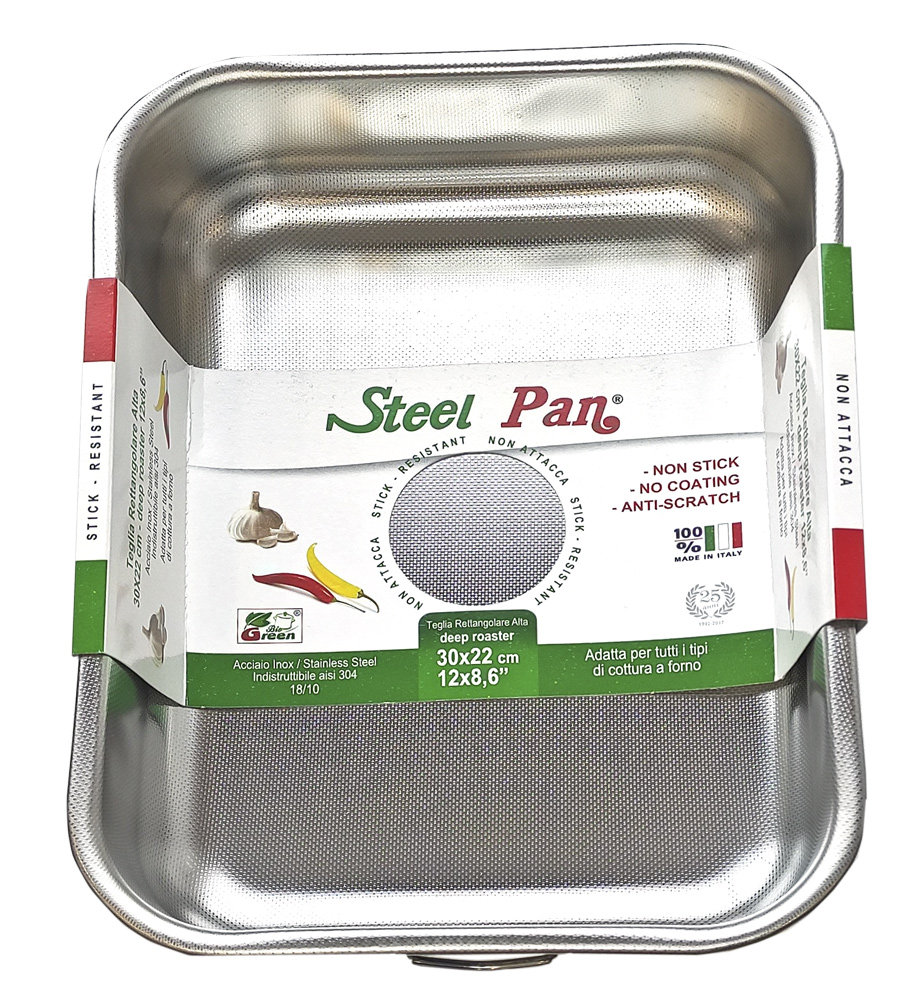 Steelpan Steel Pan  Plat Four skóry 30 X 22 stal nierdzewna Anti-ADH  Steel Pan  FDS-008817 8817