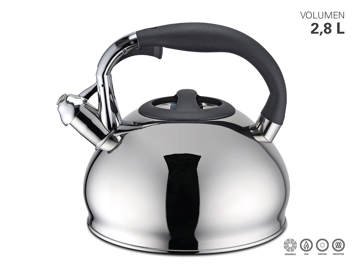 Czajnik z gwizdkiem do wody 2,8 l - WEIS