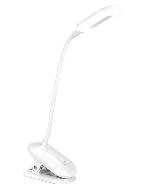Platinium Lampka biurkowa Platinium Lampka akumulatorowa LED z klipsem 0901-P