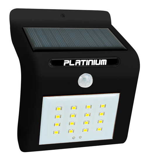 Solarne światło naścienne LED z detektorem ruchu