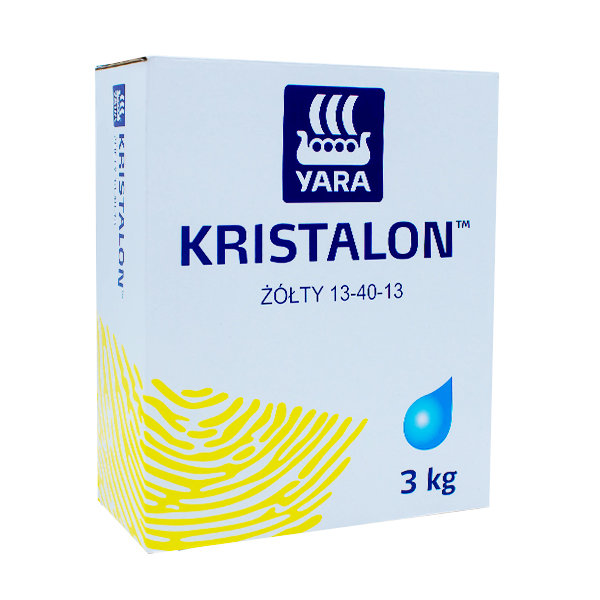 NAWÓZ rozpuszczalny KRISTALON ŻÓŁTY 13-40-13 3KG
