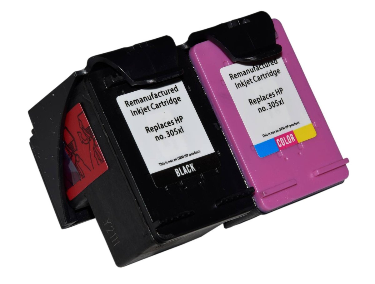 Zestaw 2x tusz do HP 305 XL DESKJET 2710 2720 4120 2721 CMYK zamienniki