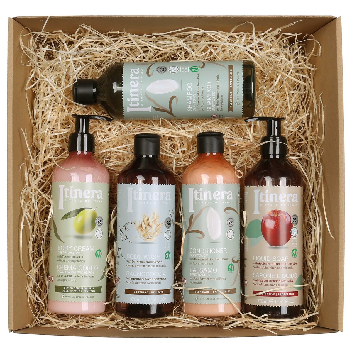 Itinera, Zestaw Kosmetyków Do Pielęgnacji, 5x370ml