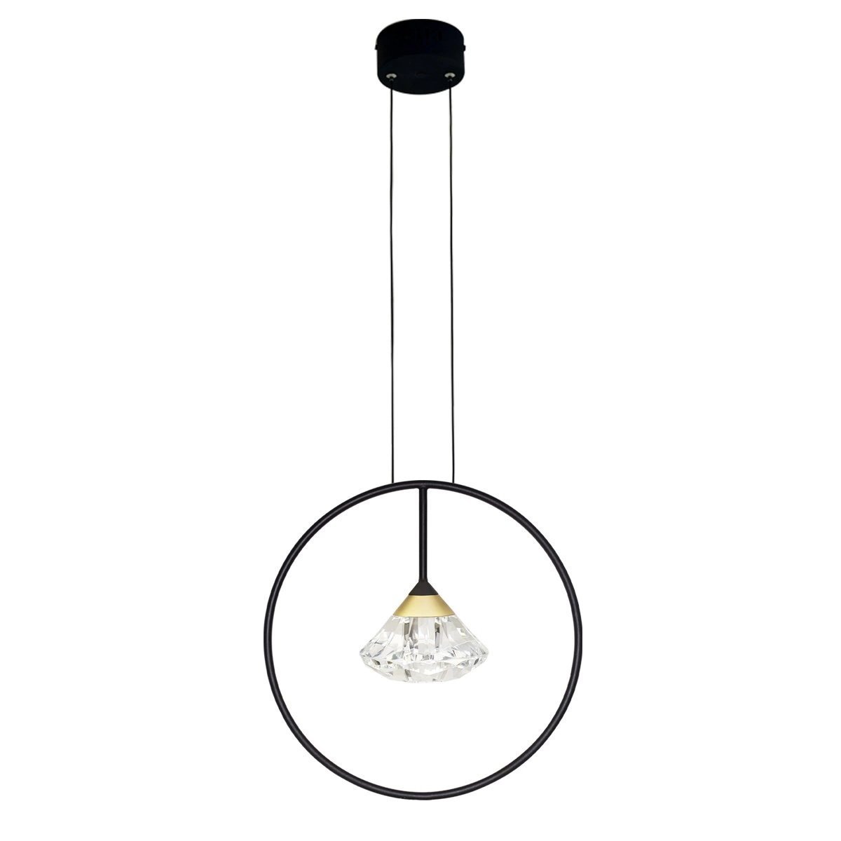 Altavola Design Lampa wisząca Nowoczesna lampa wisząca ledowa czarna Altavola TIFFANY No 1 LA059/P_black LA059/P_black