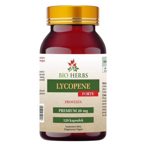 Bio Herbs, Likopen Lycopene FORTE 20mg, 120 Kaps.