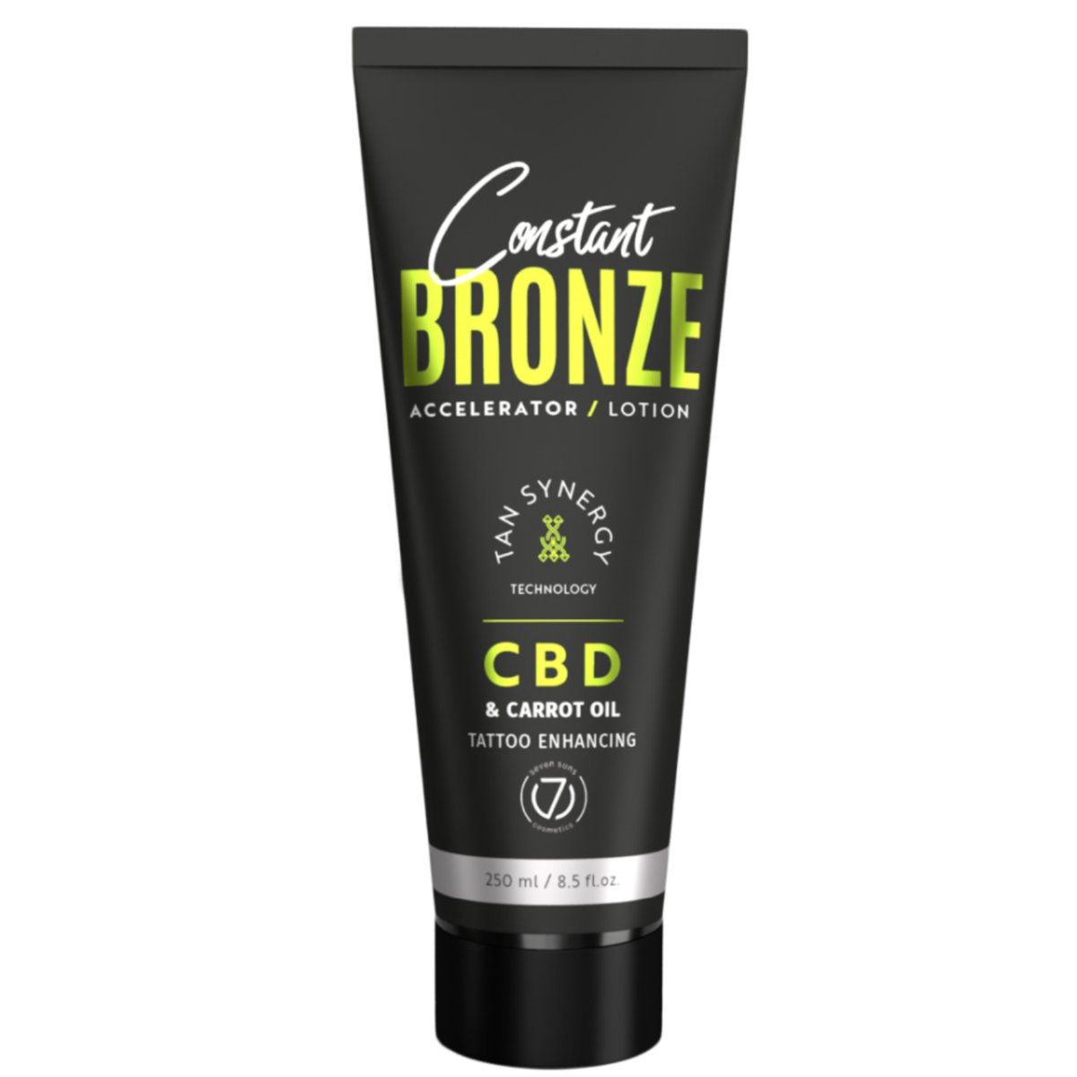 7suns, Constant Bronze CBD&Carrot Oil Accelerator Lotion, 250ml