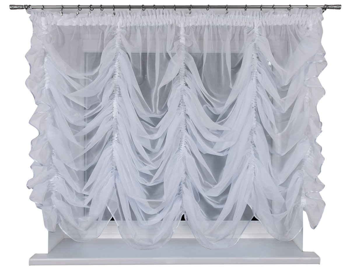 Firana Gotowa ATLANTA 300x(120-180) WOAL Firanka