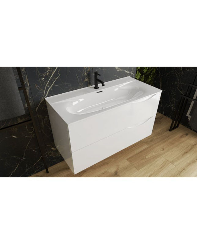 Lavita Kolorado 800 Umywalka meblowa 81x46,5 cm biały połysk 5908211416212 - odbiór osobisty: Kraków, Warszawa