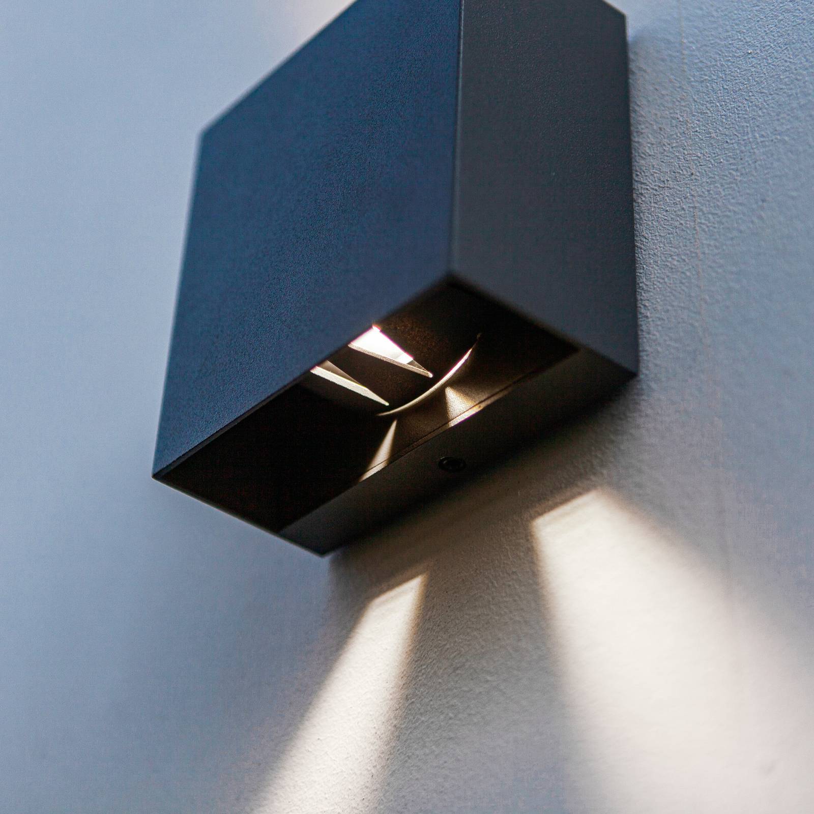 Eco-Light Gemini Beams IP54 up/down kątowy 4 000 K antracyt