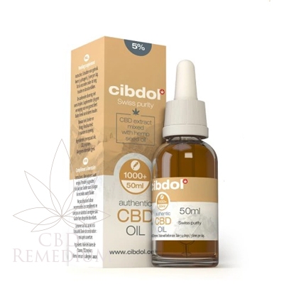 Olej CBD Cibdol 5% 50ml