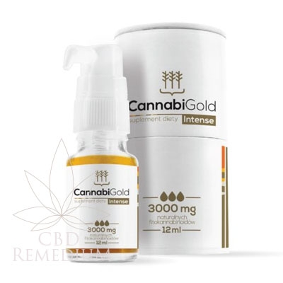 Olej CannabiGold CBD 30% 3000mg 12ml