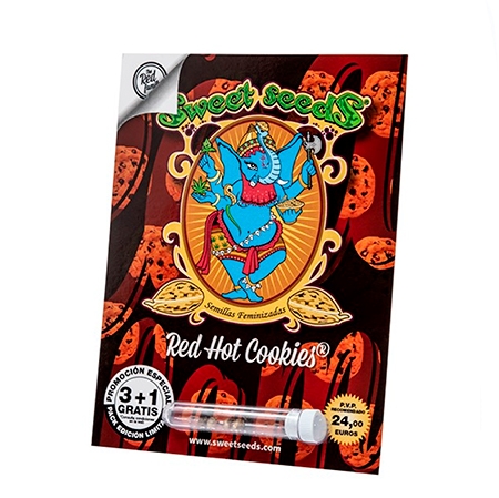 Nasiona konopi CBD Sweet Seeds - Red Hot Cookies (fem.) 4 szt.