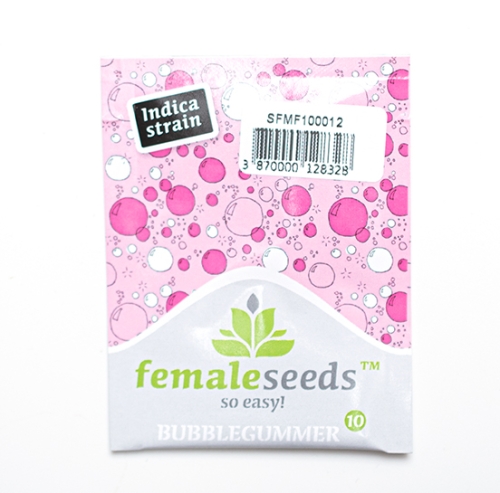 Nasiona konopi Female seeds - Bubblegummer (Fem.) 10 szt.