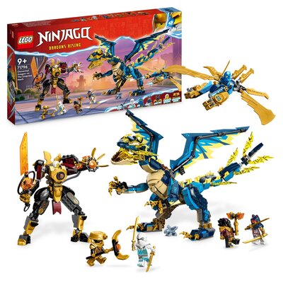 Lego NINJAGO Smok żywiołu kontra mech cesarzowej 71796