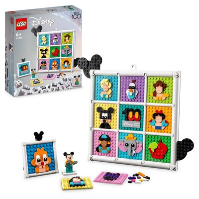 Lego DISNEY 100 lat kultowych animacji Disneya 43221