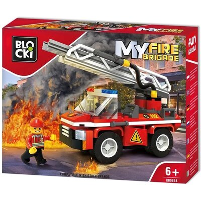 Klocki BLOCKI Klocki Blocki MyFire Wóz strażacki z podnośnikiem KB0818