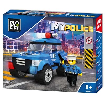 Klocki BLOCKI Klocki Blocki MyPolice Radiowóz patrolowy KB0617