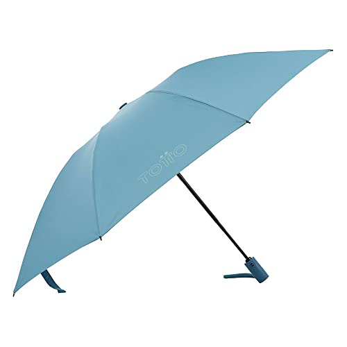 TOTTO Parasol Kolor Niebiesko-Nakura, Torebki damskie, niebieski