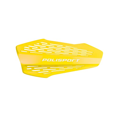 POLISPORT 8308700004 - MX FORCE 1 punkt mocowania MX-Style wykonane z tworzywa sztucznego z dołączonym zestawem montażowym kompatybilny ze wszystkimi modelami motocrossu/enduro w kolorze żółtym