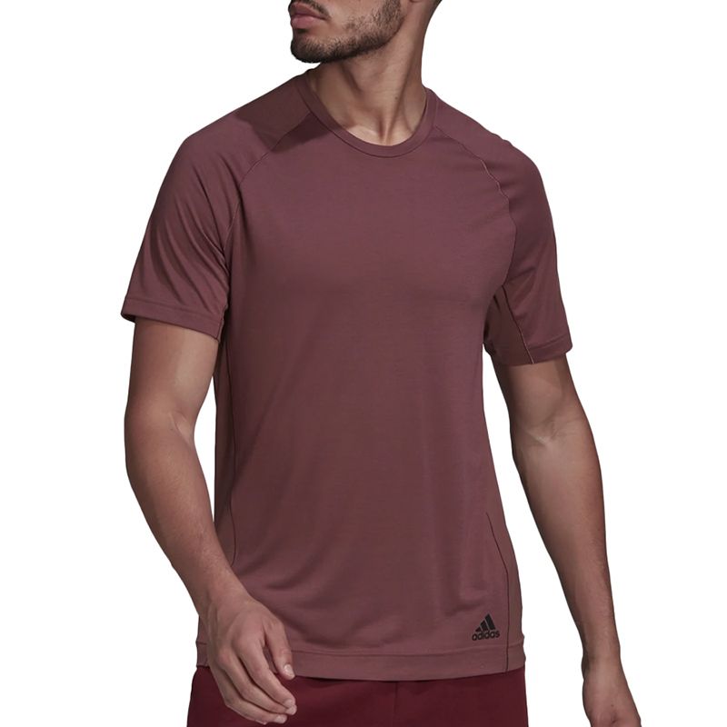 Koszulka adidas Yoga Training HC2642 - bordowa - Adidas