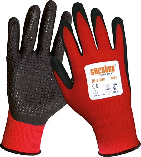 Safetop G101-8 - Fit-o-lite kropki. g nylon-spandex pianka nitr palma+plamki t8
