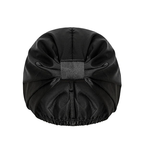 Glov Curl Protecting Satin Hair Turban Black