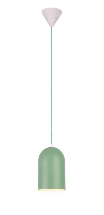 Zielona pastelowa lampa długa nad stół - V015 G4-L96