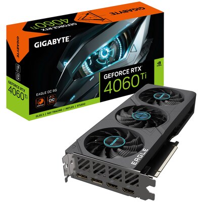 Gigabyte GeForce RTX 4060 Ti Eagle OC 8G GDDR6 GV-N406TEAGLE OC-8GD