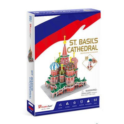 Puzzle 3D Katedra Św. Wasyla