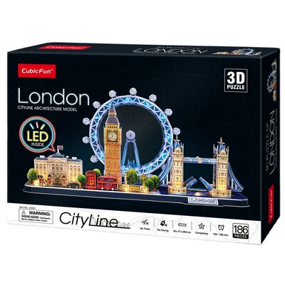 Puzzle 3D Cityline London - Cubic Fun