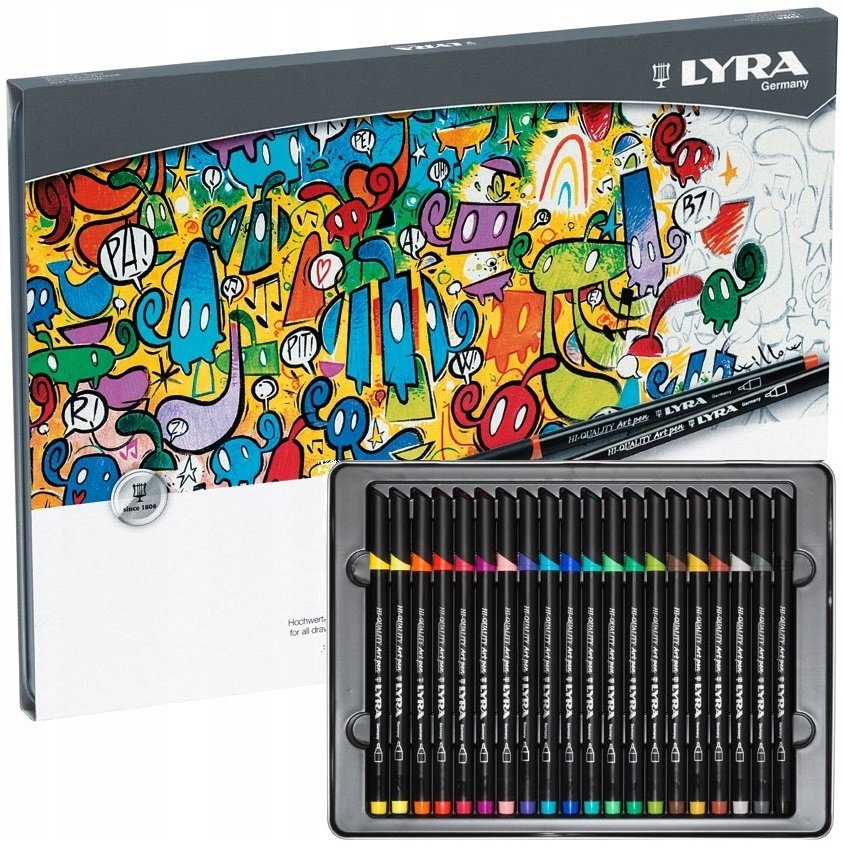 Lyra Pisaki Markery Artystyczne Art Pen 20 Kolorów