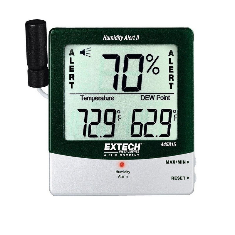 Termohigrometr ze wskaznikiem pleśni  i punktu rosy, 445815