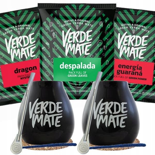 Zestaw Yerba Mate Matero bombilla DLA DWOJGA