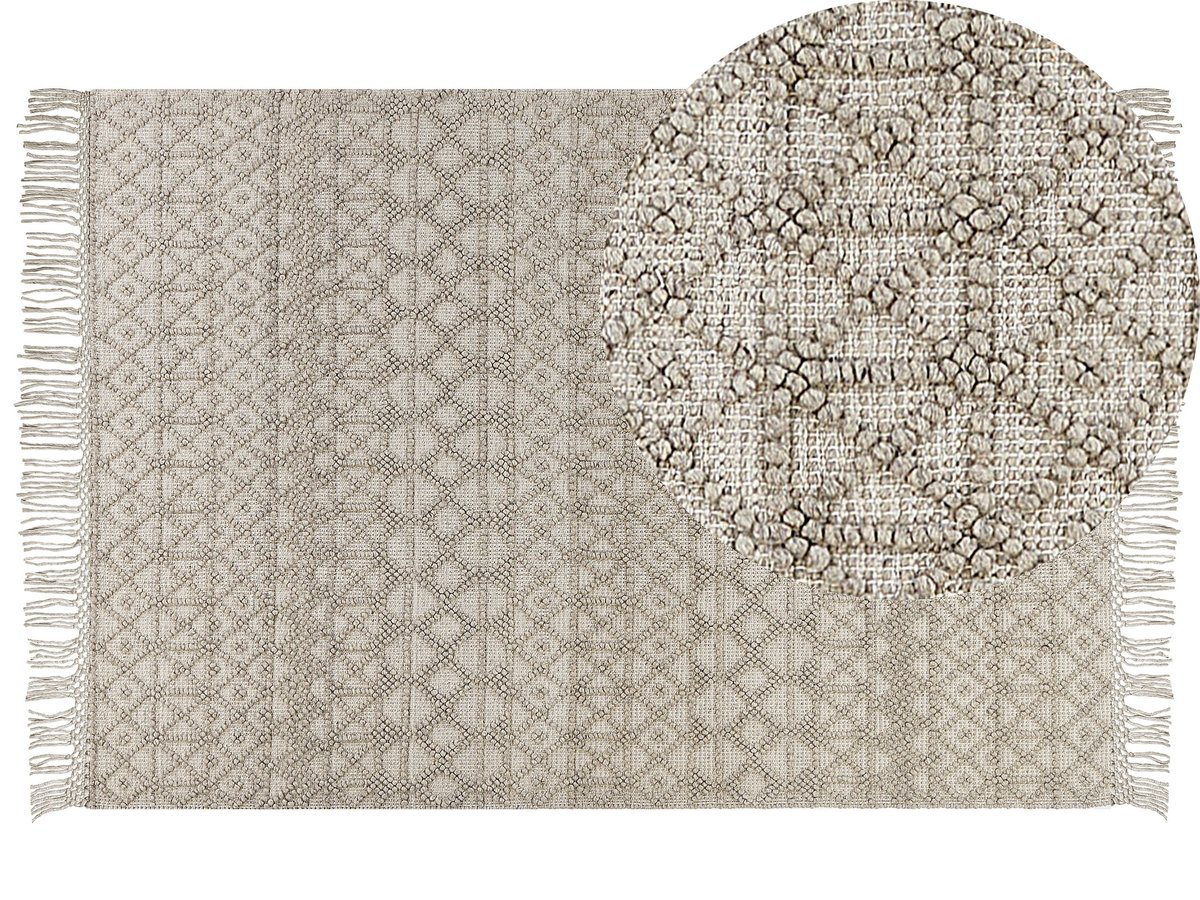 Dywan 160x230 cm beżowy ALUCRA