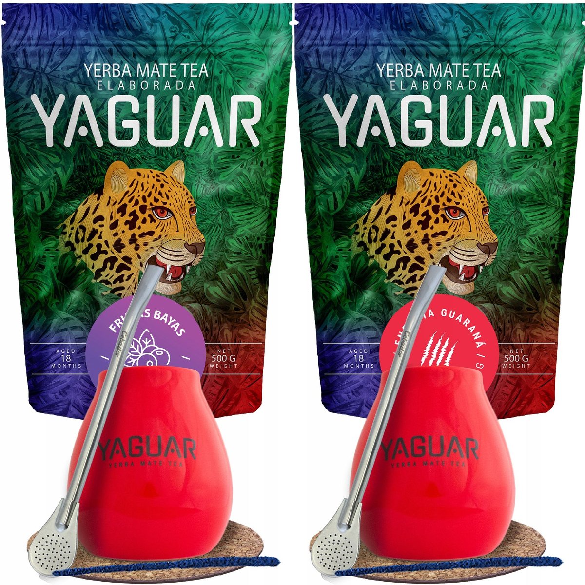 Zestaw Yerba Mate Matero bombilla DLA DWOJGA