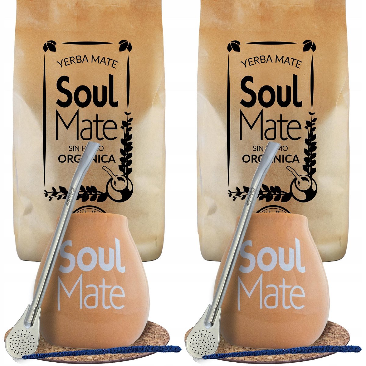 Zestaw Yerba Soul Mate Bombilla Matero dla dwojga