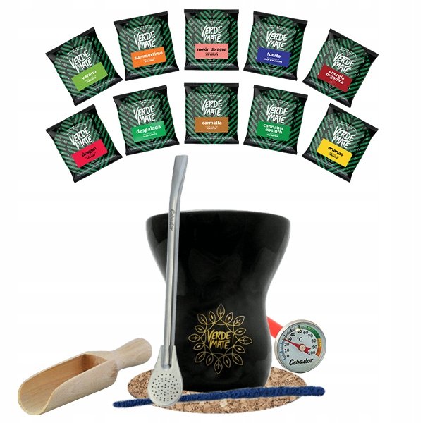 Zestaw startowy Yerba Verde Mate 0,5kg akcesoria