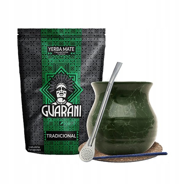 Zestaw startowy do yerba mate bombilla matero 500g