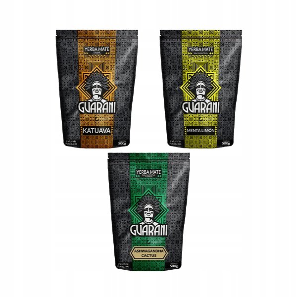 Zestaw Yerba Mate Guarani 3x500g 1,5kg