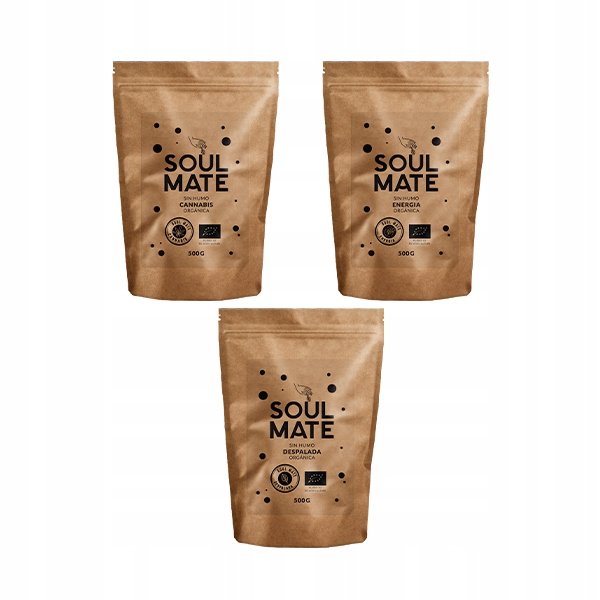 Yerba Soul Mate zestaw 1,5KG 1500g organiczna