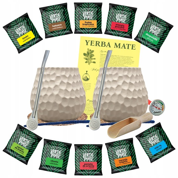 Zestaw yerba mate dla pary 10x50g 3911-uniw