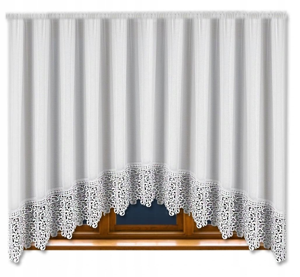 Firana Gotowa VIRGINIA 400x150 WOAL Firanka 150 cm