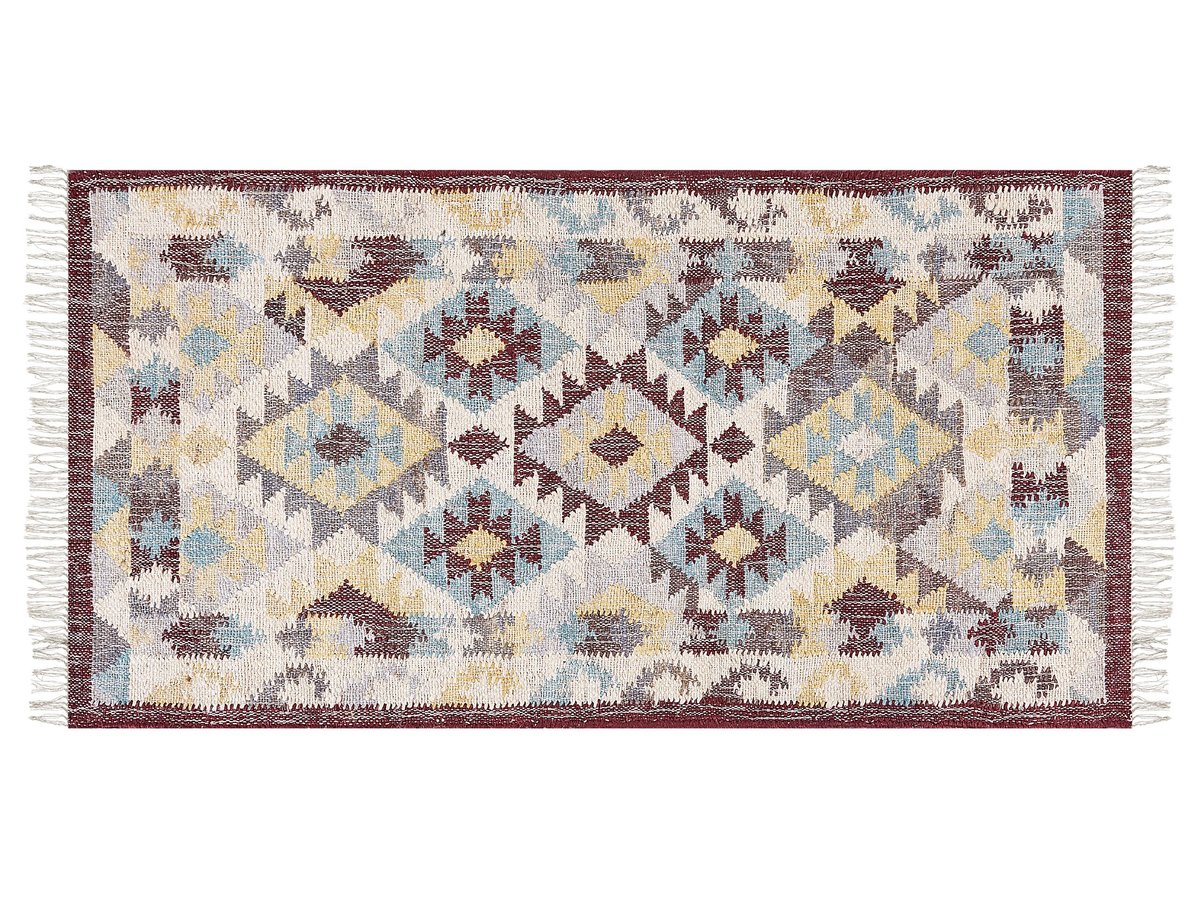 Dywan z juty 80x150 cm wielokolorowy FENER