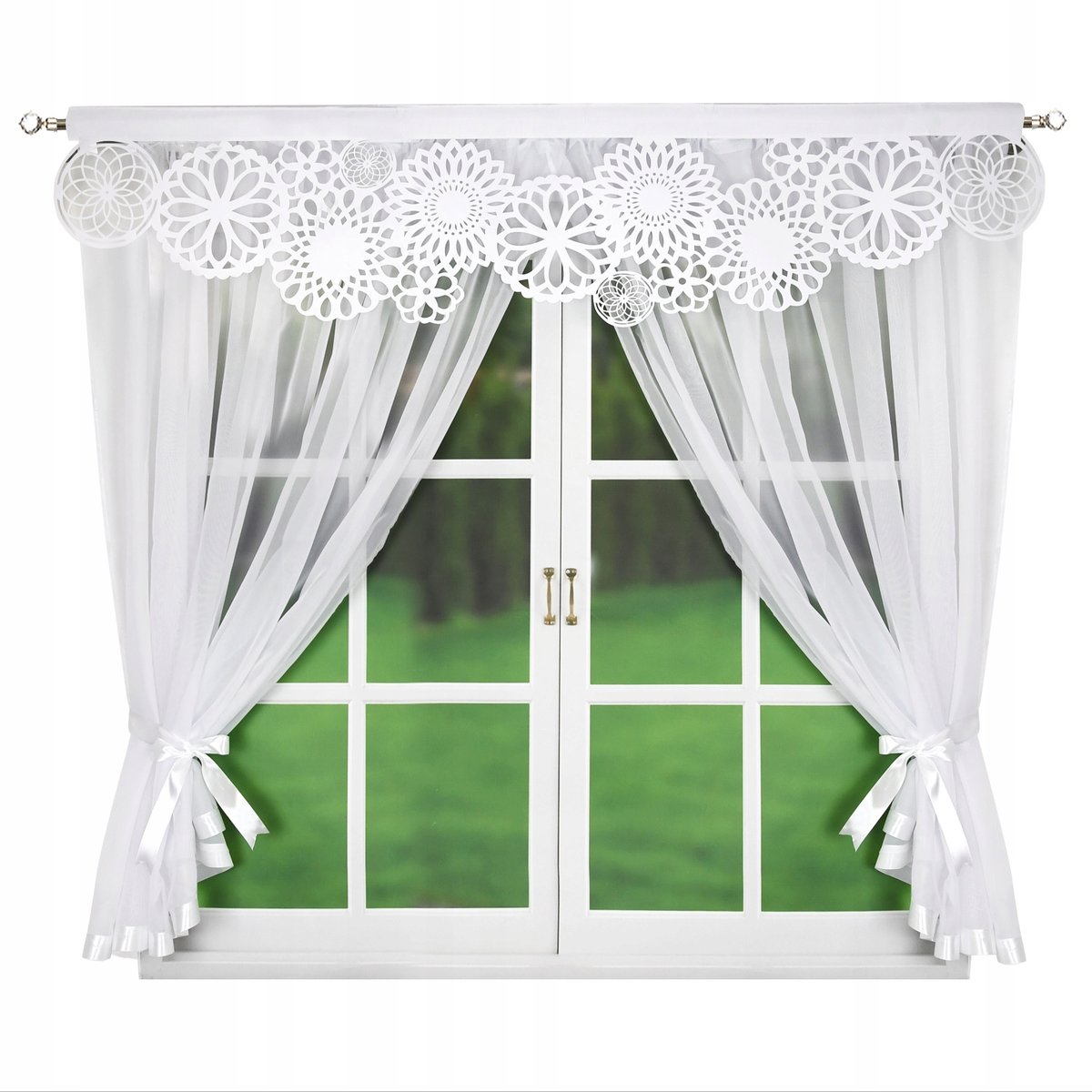 Firana Panel Kastylia 400x155 WOAL Ażur